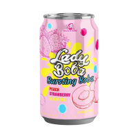 Madame Hong Lady Boba Bubble Tea Peach/Strawberry