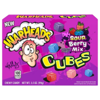 Warheads Cubes Sour Berry Mix 99g